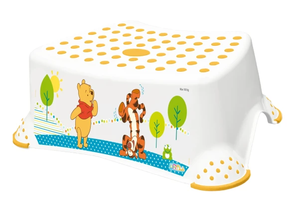 KEEEPER Stupienok k WC / umývadlu "Winnie Pooh", Bílá