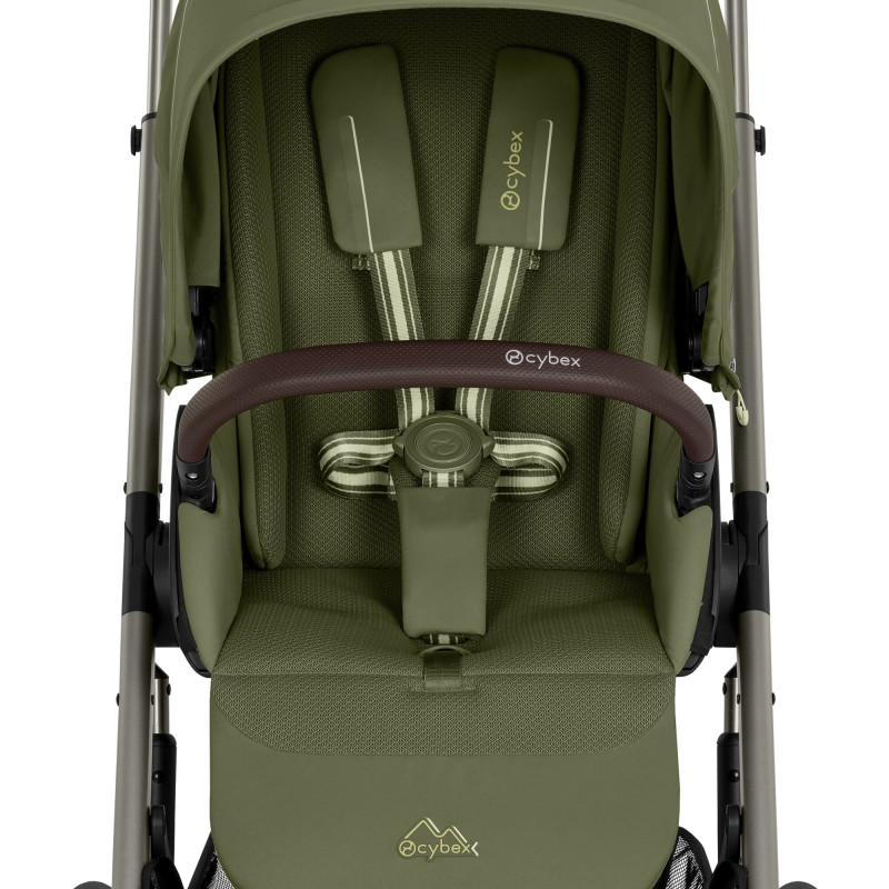 CYBEX TALOS S LUX Moss Green - taupe rám