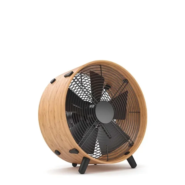 Stadler Form Ventilátor OTTO Bamboo, podlahový, 3100 m3/h, 3 rýchlosti, nízka hlučnosť, bambus