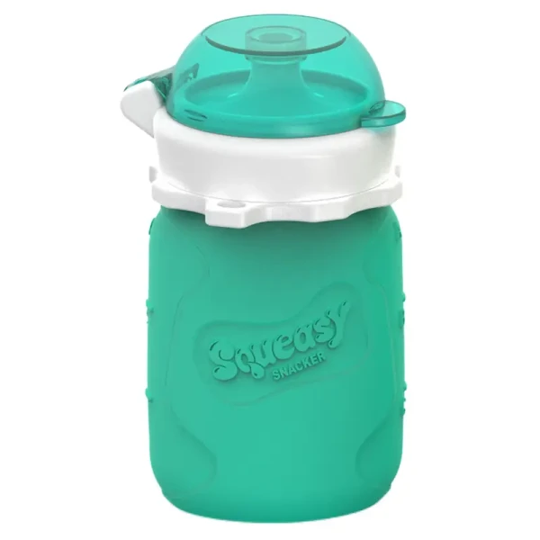 Squeasy Gear silikónová kapsička 104 ml | aqua