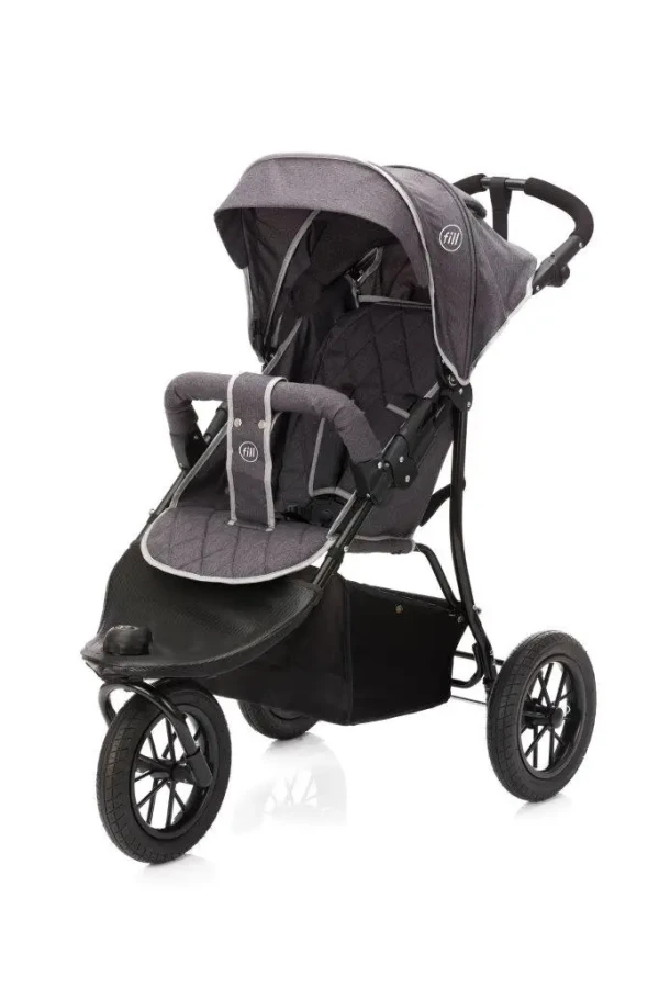 Fillikid športový kočík Jogger darkgrey melange