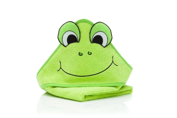 Fillikid Osuška s kapucňou frog 75x75cm
