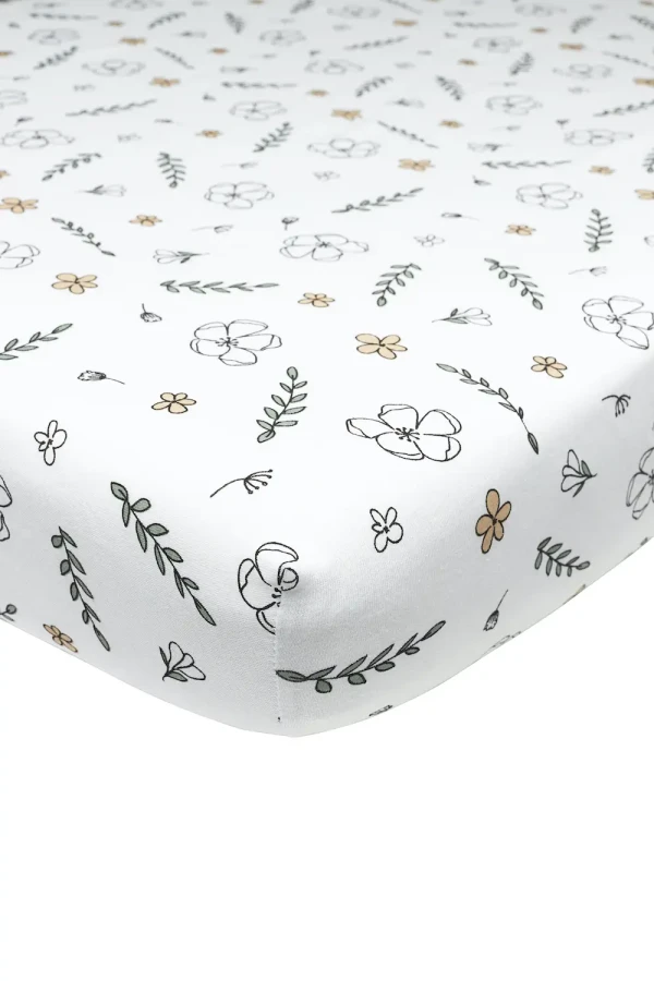 Meyco Džersejová plachta 70x140/150 - Floral GOTS