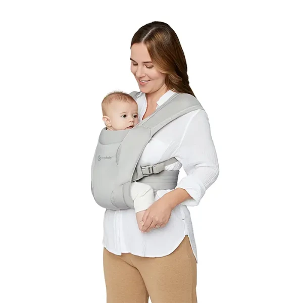 ERGOBABY  Nosič EMBRACE - SOFT AIR MESH - Soft Grey