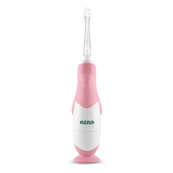 NENO Kefka detská elektrická pre deti Denti - ružová 3m+