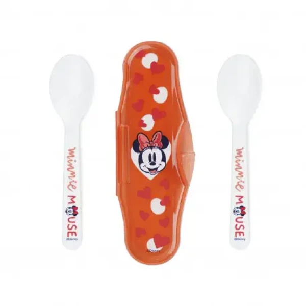 THERMOBABY Sada 2 lyžičiek s púzdrom, Minnie New
