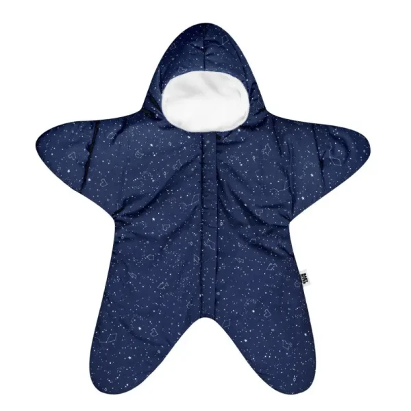 Baby Bites Fusak STAR Winter Navy Blue