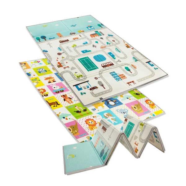 Zopa Multifunkčná penová skladacia podložka obojstranná 180x120, City