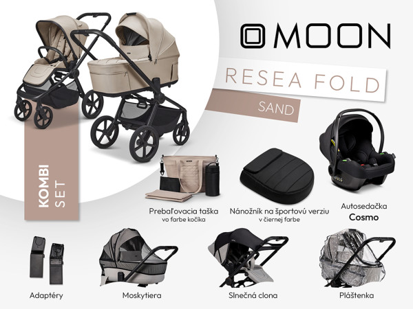 MOON ReSea FOLD kombi set - SAND