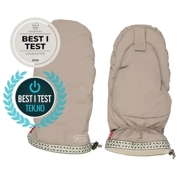 Voksi Stroller Mitten Limited clay snow