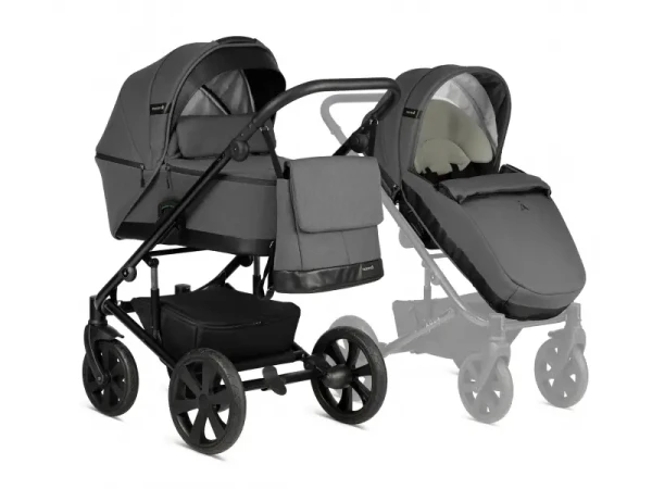 Noordi Kočík Aqua 2v1 Dark Grey