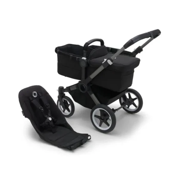 Bugaboo Donkey 5 Podvozok Graphite/Midnight Black