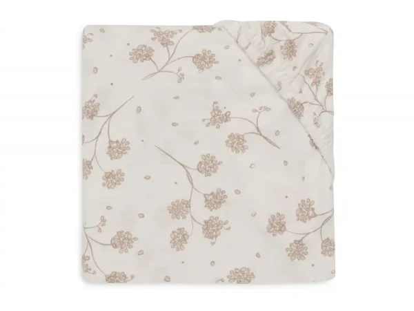 Jollein Napínacia plachta 40/50 x 80/90 cm Leafy Dreams