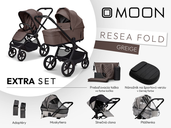 MOON ReSea FOLD extra set - GREIGE