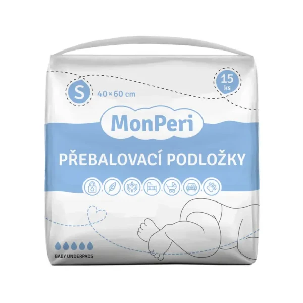 MonPeri Absorpčné podložky 40x60 cm SuperDry S