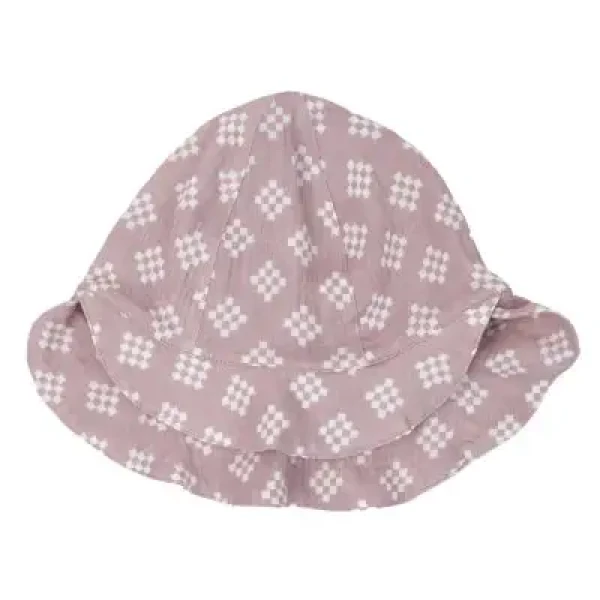 LODGER Hatter Tribe Hat Muslin Rose 6 - 12 mesiacov