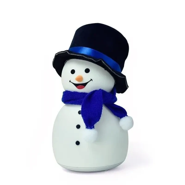 innoGIO Lampička SNOWMAN s melódiou