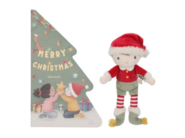 Little Dutch Darčeková sada s vianočnou knižkou