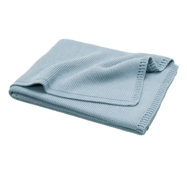 FILIBABBA PLETENÁ DEKA UNI BLUE FOG