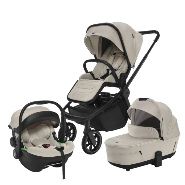 Zopa Set kočík Move Cross 5 + Hlboká vanička Move XL 5 + autosedačka XM podľa vlastného výberu, Ivory Beige