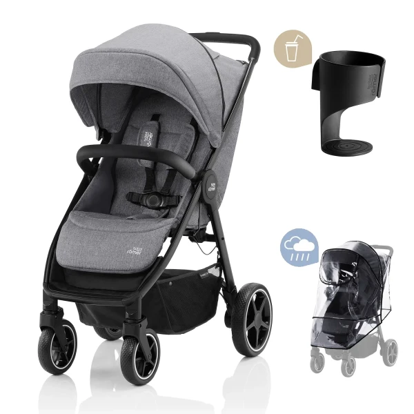 BRITAX RÖMER B-Agile R, Elephant Grey/Black