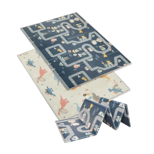 Zopa Multifunkčná penová skladacia podložka obojstranná 200x150, Dino