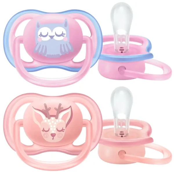 Philips AVENT Cumlík Ultra air pastel 0-6m dievča 2 ks | PHILIPS AVENT