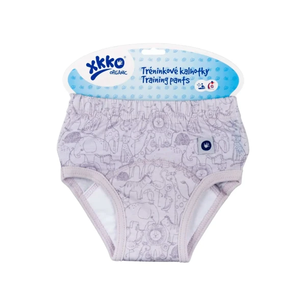 XKKO Organic Tréningové nohavičky - Safari Lavender Aura Veľkosť L