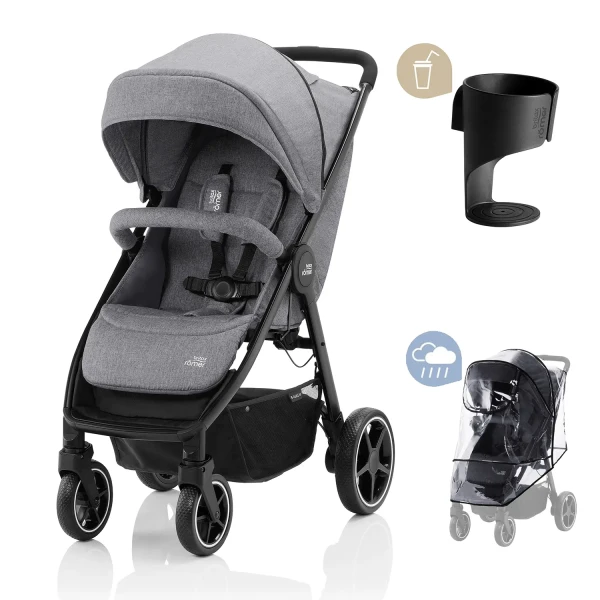 BRITAX Kočík B-Agile M, Elephant Grey