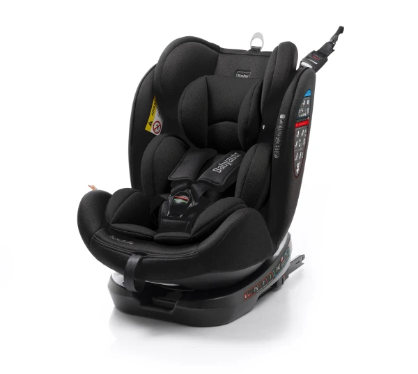 BabyAuto Autosedačka BIRO DFIX 0123 0-36kg 360 ° black