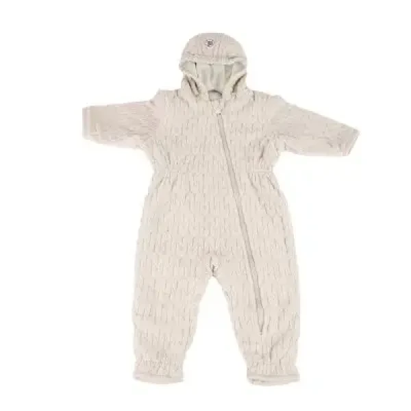 LODGER Overal Skier Empire Fleece Birch 6-12 mesiacov