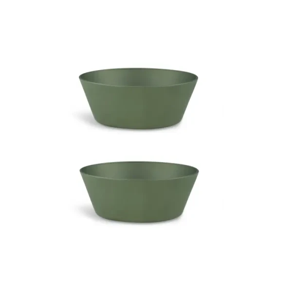Citron Súprava misiek z bio materiálu, 2ks - Green