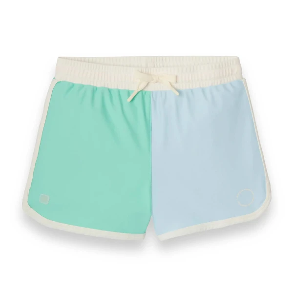 KiETLA ICONIK plavky s UV ochranou - šortky - Blue Green 2-4 roky