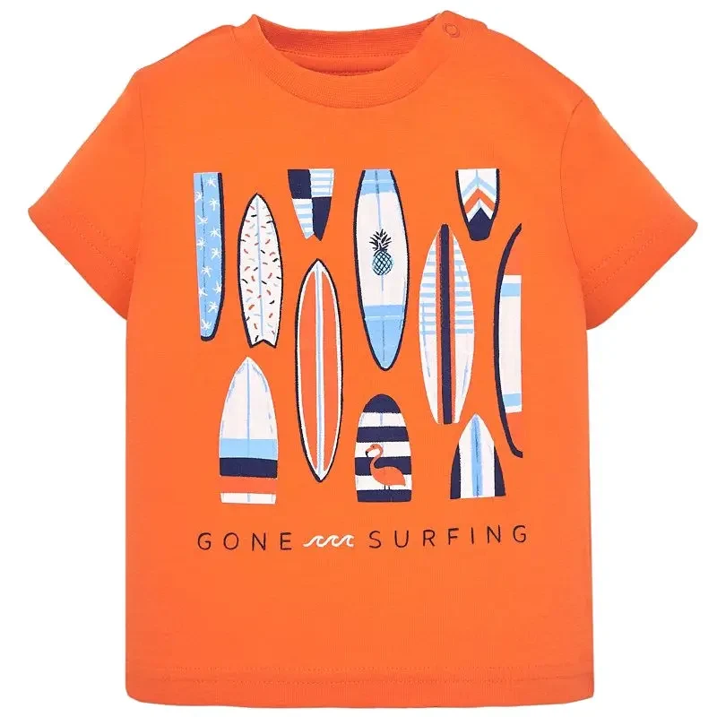 Tričko MAYORAL oranžové Surfing, Boy (3F)