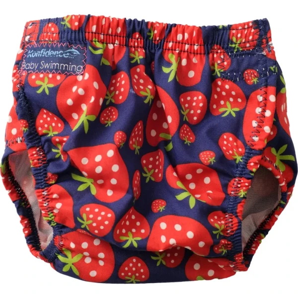 Konfidence Aquanappy nastaviteľné plavky Strawberry