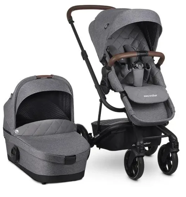 EASYWALKER Dvojkombinácia Harvey3 Premium Diamond Grey