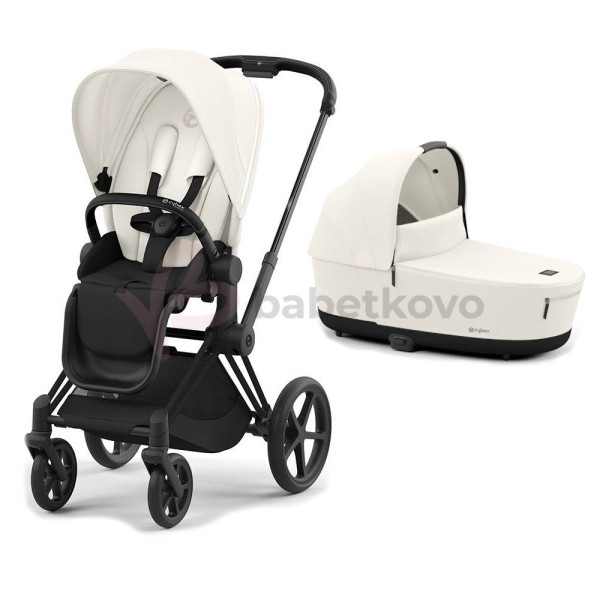 CYBEX PRIAM 2-kombinácia MATT BLACK Off White