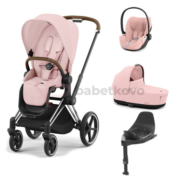 CYBEX PRIAM 4-kombinácia CHROME BROWN Peach pink