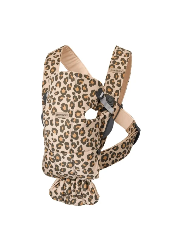 BABYBJORN nosítko MINI Leopard print cotton