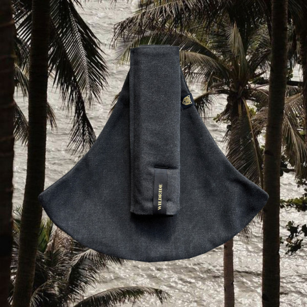 WILDRIDE Detský nosič PRINT - CHARCOAL