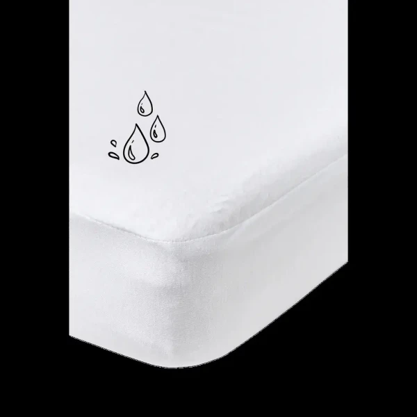 Meyco Nepromokavé prestieradlo 70x140/150 - White
