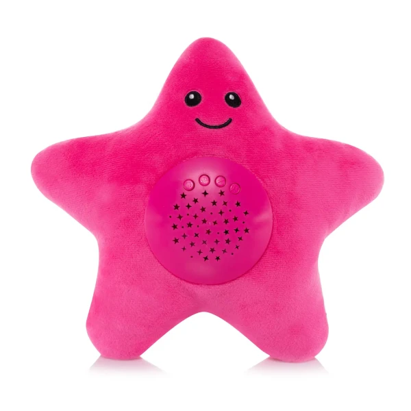 ZOPA Plyšová hračka Hviezdička s projektorom, Pink