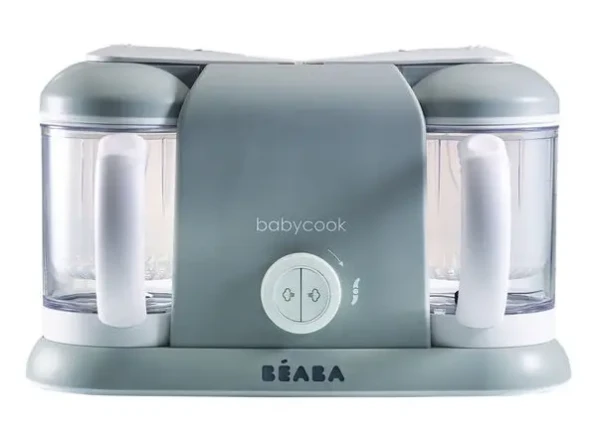 Beaba Parný varič + mixér BABYCOOK DUO šedý