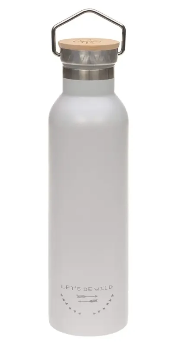 Lässig fľaša Bottle Stainless St. Fl. Insulated 700ml Adv. grey