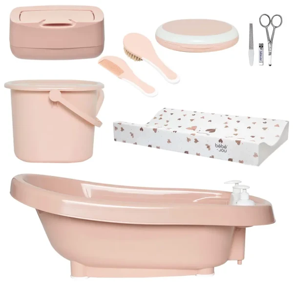 Bébé-Jou Termo kúpací set de Luxe Fabulous Pale Pink