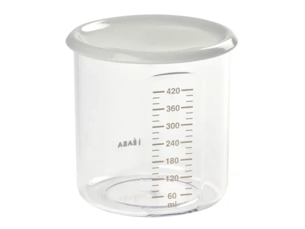 Beaba Téglik na jedlo 420ml Tritan Grey
