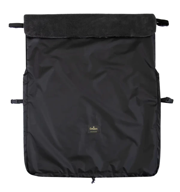 Emitex Nepadacia deka / nánožník čierna + velvet čierna