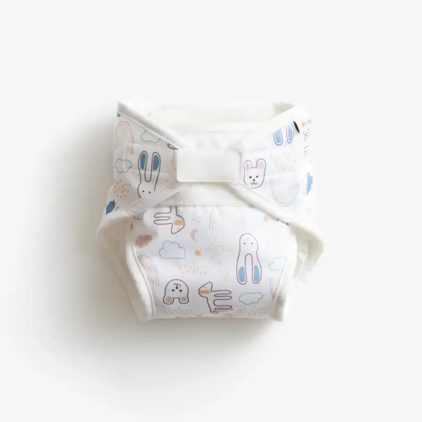 Vimse All-in-One Plienka, M 8-11 kg, White Teddy