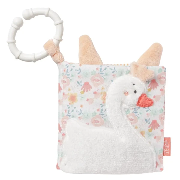 BABY FEHN Plyšová knižka, Swan Lake