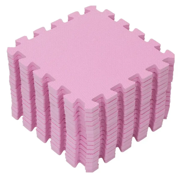 Rialto Baby Hracia podložka puzzle Pink 120x120cm